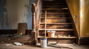 Prijslijst voor het renoveren van een oude trap