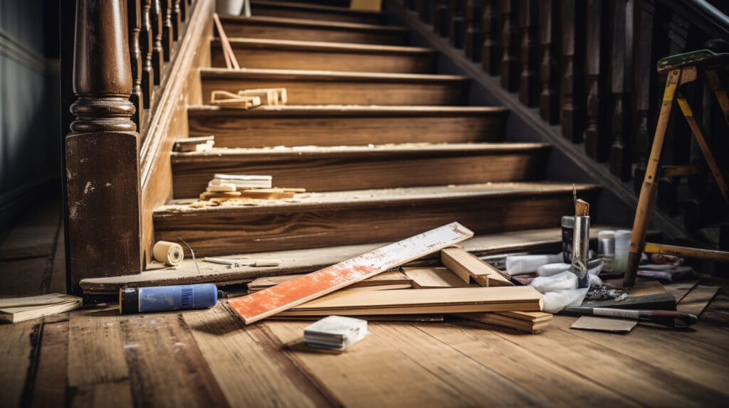Wat kost een renovatie van een houten trap?